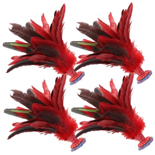 Happyyami Federballspielzeug Fuß Federball 2st