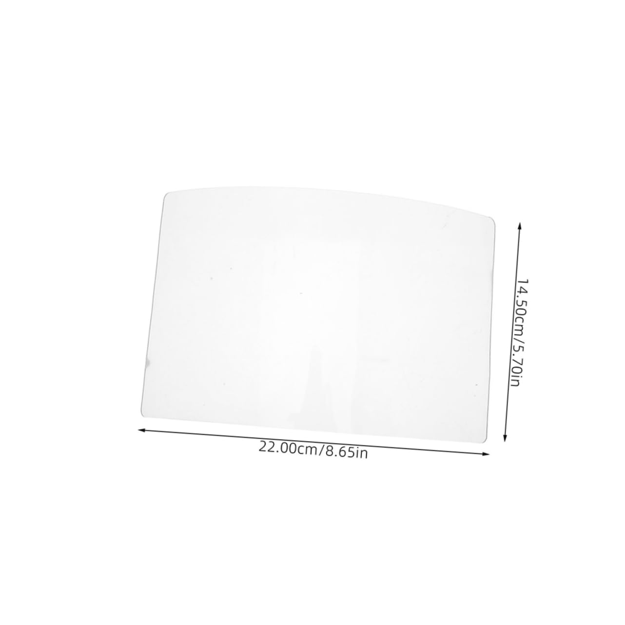 Cabilock Replacement Sandblasting Lens for Hard Hat 2 Pack Sanding Mask Visor Scratch-resistant Lens