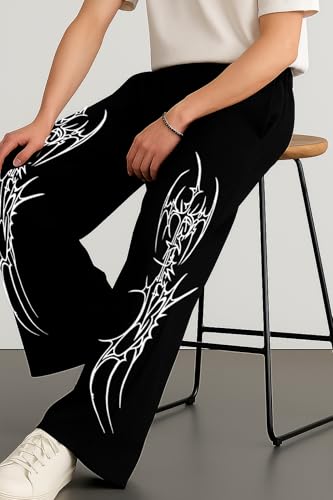 Image of Men Baggy Regular Fit Track Pants