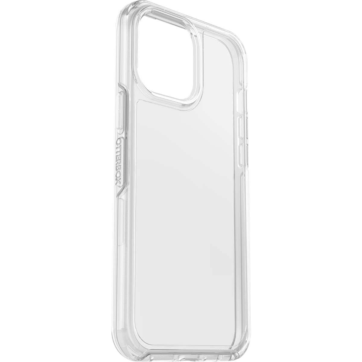 OtterBox iPhone 13 Pro Max & iPhone 12 Pro Max Symmetry Series+ Case - Clear, Ultra-Sleek, Snaps to MagSafe, Raised Edges Protect Camera & Screen