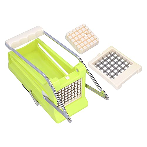 Fydun Rebanador Manual de Verduras y Patatas: Cortador Eficiente de Patatas Fritas para, Pepinos, Rábanos y Más