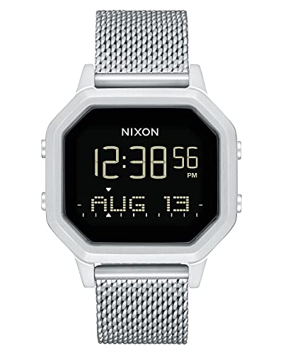 Nixon Reloj Digital para Mujer de Automático Chino con Correa en Acero Inoxidable A1272-1920-00
