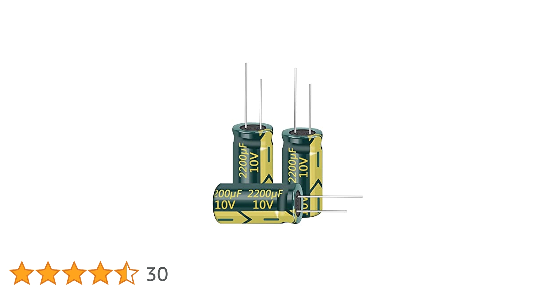 Amazon.co.jp: PENGLIN 10個 電解コンデンサ アルミ電解
