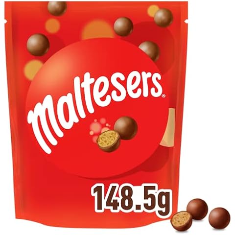 Maltesers, Snack de Leche Malteada recubiertas de Chocolate con leche Cover