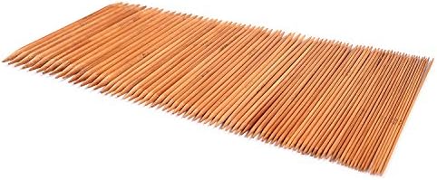 LIHAO 75 PCS Bamboo Knitting Needles Double Pointed Set (2mm to 10mm)