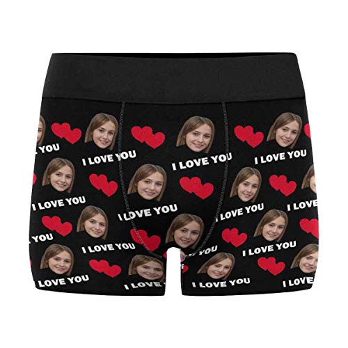 Custom Funny Boxer for Men Personalized Face Underwear with Photo Valentines Day Gifts for Boyfriend Husband2