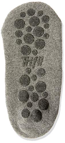 Meia Pilates Antiderrapante, Trifil, Feminino, Cinza, 35-38