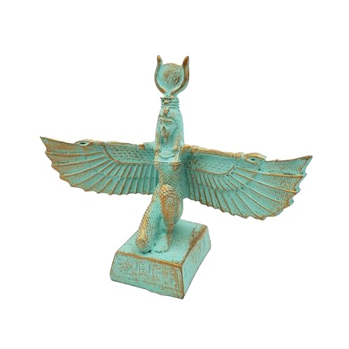 Estatua de la Diosa Isis Egipcia en Patina