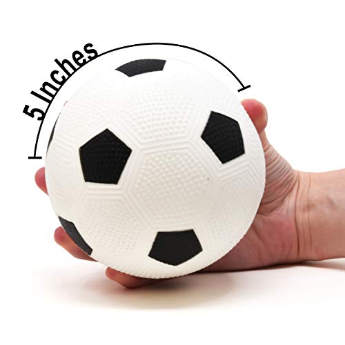Set Of 3 Sports Balls For Kids, Mini Sport Pack Includes Football, Soccer & Basketball For Soft Indoor & Outdoor Play Great For Toddlers & Little Hands #TOP4