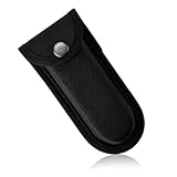 JYNXOR Funda Navaja, Funda De Cuchillo De Bolsillo, Funda Nylon, Funda para Navaja, Funda para Cuchillos Multiherramientas, Funda De Cuero para Cuchillos Para Navajas, Navajas Pleg