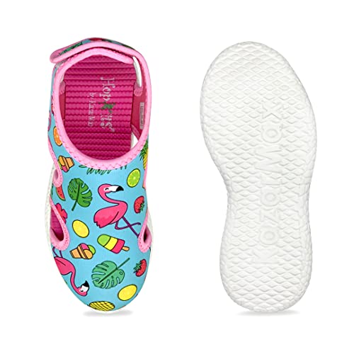 Image of KazarMax Kids Boys and Girls Lightweight | comfort | Easy Slip-On | Breathable | Printed Sandal