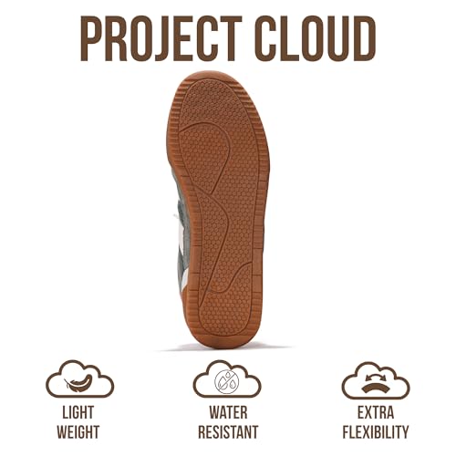 Project Cloud 100% Genuine Leather Casual Sneakers for Women - Memory Foam Insoles - Womens Shoes & Lightweight Women's Fashion Sneakers - Slip On Shoes for Women Footwear (Verdy) - Image 6