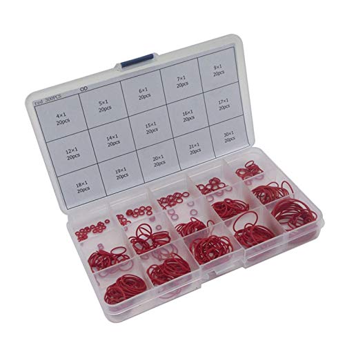 JINchao-Rondella di tenuta O-Ring 300pcs Kit di