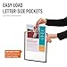 DURABLE Motion Reference System, 10 Double-Sided Panels, Letter-Size, Black, SHERPA Design (553901)