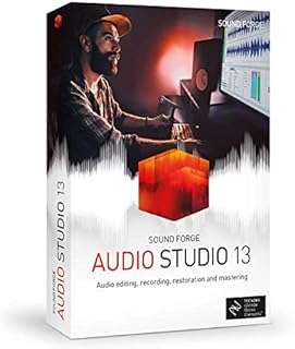 Sound Forge Audio Studio - Version 13 - Audio Editing, Recording, Restoration and Mastering in One