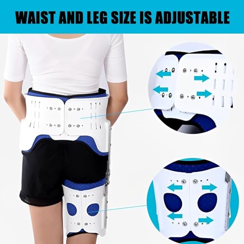 Corrector Sciatic Nerve Brace para Pierna con Articulación Ajustable miniatura 2