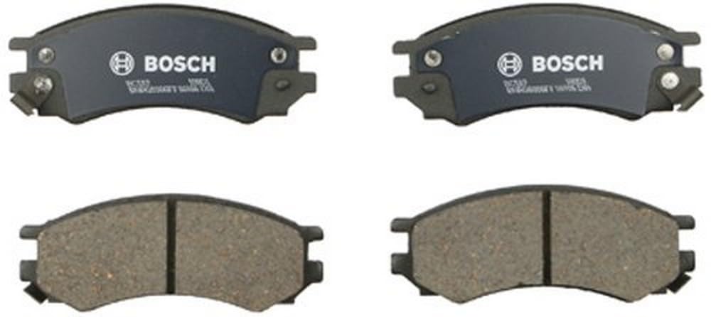 Bosch Automotive BP1078 QuietCast Premium Semi-Metallic Disc Brake Pad Set For: Subaru Forester, Legacy, Outback, B9 Tribeca, Tribeca, WRX, Front — view 210