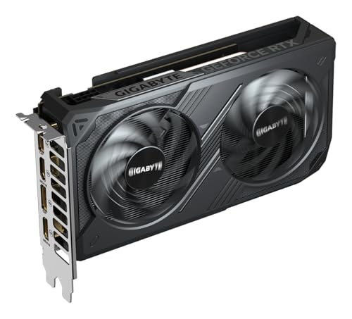 GeForce RTX 5050 WINDFORCE OC 8G Scheda Grafica - 8GB GDDR6, 128bit, PCI-E 5.0, 2587MHz Frequenza core, 2 x DP, 2 x HDMI, NVIDIA DLSS 4, GV-N5050WF2OC-8GD - Scheda video - Immagine 4
