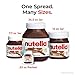 Nutella Hazelnut Spread With Cocoa For Breakfast, 26.5 Oz Jar