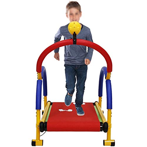 Image of Manual Kids Treadmill Safe, Fun Home Fitness Equipment for Children's Exercise and Play -82 * 63 * 98cm