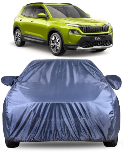Image of Autofact Premium Car Cover for Kylaq | All Weather Water-Resistant Full Body Car Cover | Light-Weight Triple-Stitched Outdoor Shield with UV Protection, Dustproof & Heat-Resistant
