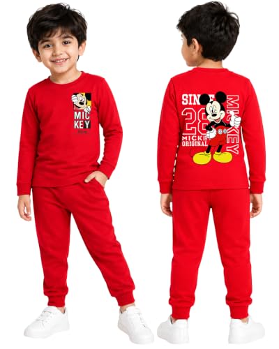 Image of Kuchipoo Disney Boys Mickey Mouse T-Shirt and Jogger Set