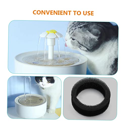 Filtro esponja para fuente de agua para gatos 9 piezas miniatura 4
