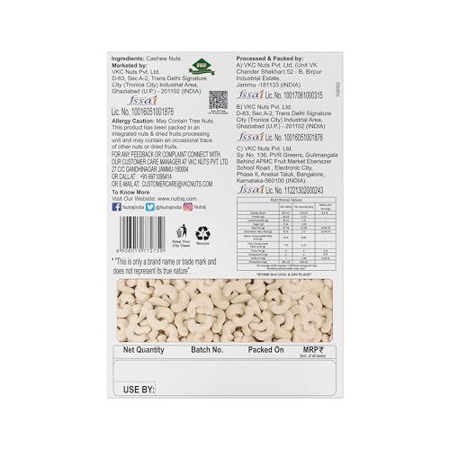 Image of Nutraj Dry Fruits Combo Pack 800g - California Almond, Cashew, Raisins & Walnut Kernels (Each 200g) | Badam | Kaju | Kismis | Akhrot Giri | Mix Nuts