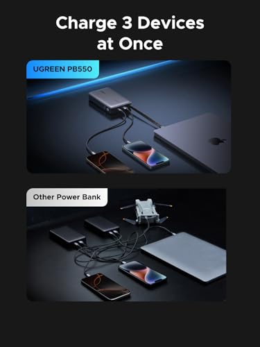 UGREEN Nexode 20000mAh 67W Built-in USB-C Power Bank - image 7