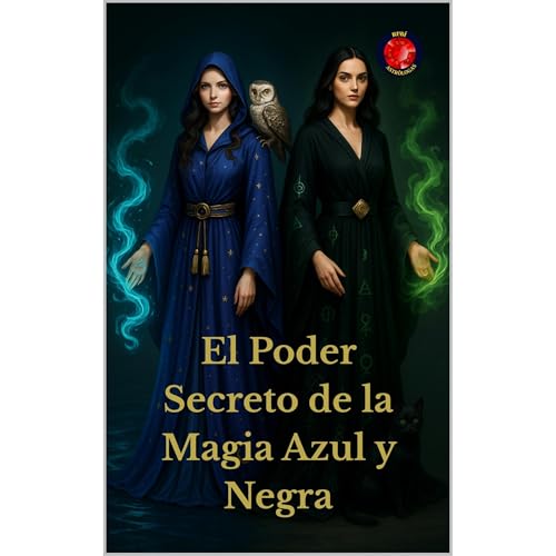 El Poder Secreto de la Magia Azul y Negra Audiolibro Por Alina Rubi, Angeline Rubi arte de portada