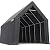 KING BIRD 13' x 20' x 12' Heavy Duty Anti-Snow Carport for SUV, Full-Size Truck and Boat, Outdoor Car Canopy Boat Shelter with Reinforced Ground Bars-Dark Gray