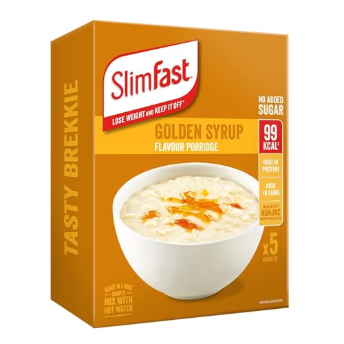 SlimFast Gachas Slimfast Sabor Almíbar Dorado, 145g