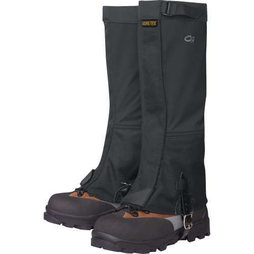 Outdoor Research Womens' Crocodile Gaiters, Black, M