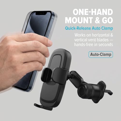 LeTinn Car Phone Holder Vent Mount Whit One-Hand Auto-Clamp,No Block A/C by Generic - Used condition - Image 6