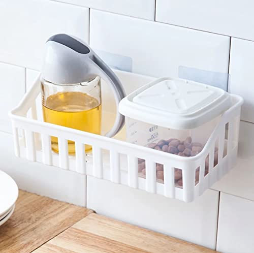 ocreta Plastic Rectangular Multipurpose Wall Shelves Shelf Self-Adhesive Sticker Hooks Wall Holder Bathroom Storage Rack Box Strong Shower Rack Shelf (only White Color)(1pcs) (B0BLSKLY71) Amazon Price History, Amazon Price Tracker