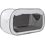 Aoinfok ベッドテント 室内屋外兼用 ポップアップ式 遮光 通気 虫除け 花粉対策 大人子供兼用 プライバシー確保 防災グッズ