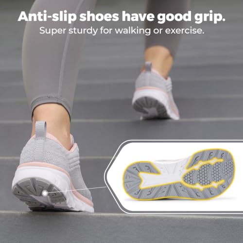 Image of FitVille Wide Toe Box Shoes Women Comfortable Non Slip Wide Walking Shoes Women Swollen Feet Lightweight