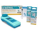 BAYROL Elektronischer Pooltester II Set mit Refill-Pack & Bluetooth
