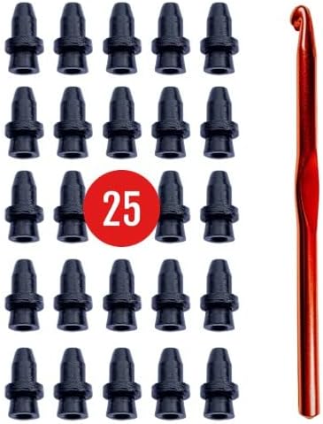 pumpuptheball Sport Ball Inflation Valve Kit (25 Replacement Valves) for Basketball, Soccer, Volleyball and Football