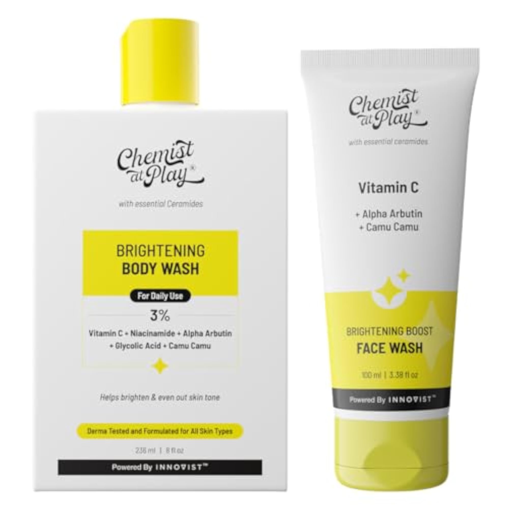 Brightening Vitamin C Body Wash, Glowing Skin