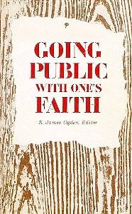 Paperback Going public with one's faith Book
