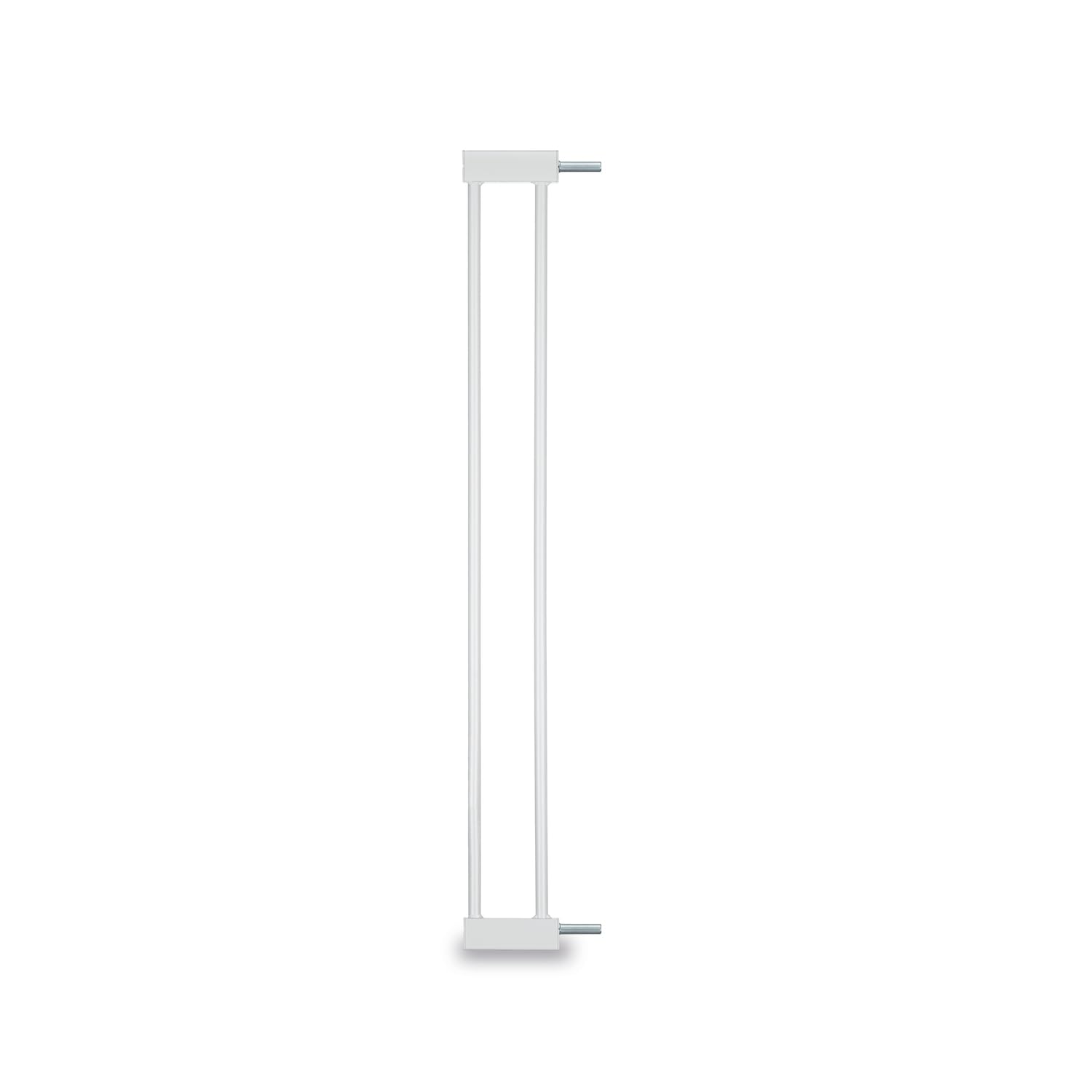 hauck 9 cm Safety Gate Extension, White - with Connectors for Pressure Fit Door Gates and Stair Gates Open N Stop 2, Autoclose N Stop, Open N Stop KD, Metal