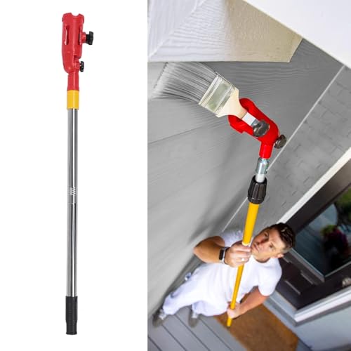 Mehrwinkel-Pinselverlängerung, 160° Drehung, 2 Richtungen, Multifunktionaler Pinselverlängerungsgriff für Rollschaber