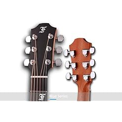Furch Guitare folk Blue D-CM 45 mm - Les Beatles, Paul McCartney, John Lennon, RIngo Starr, George Harrison Furch Guitare folk Blue D-CM 45 mm – Image 2