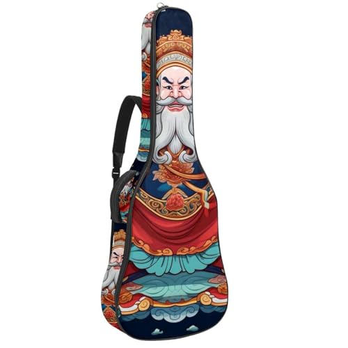 JRHEJTFZ Housse pour guitare acoustique de 1,9 cm d’épaisseur – Imperméable – Durable et élégant – Dieu chinois de la richesse, Multicolore 5., 42.9×16.9×4.7 in, Motif imprimé tendance - Les Beatles, Paul McCartney, John Lennon, RIngo Starr, George Harrison JRHEJTFZ Housse pour guitare acoustique de 1,9 cm d'épaisseur - Imperméable - Durable et élégant - Dieu chinois de la richesse, Multicolore 5., 42.9x16.9x4.7 in, Motif imprimé tendance
