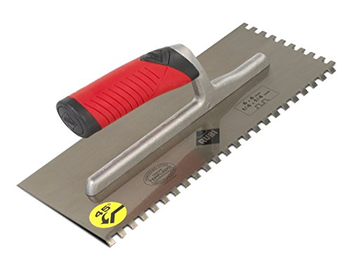 RUBI 75946 6x6 Rubiflex Notched Trowel