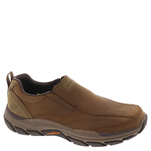 Skechers USA Men's Mens Respected - Lowry Goodyear Rubber Low Profile Bike Toe Slip on2