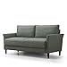 ZINUS Jackie Sofa Couch / Easy, Tool-Free Assembly, Green Stone