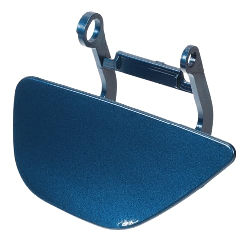HEROFFIX Front Left Side Bumper Headlight Washer Nozzle Cover Cap for BMW 535i GT 2010-2017 Bumper Trim Nozzle Cover No.51117248063 Blue Plastic