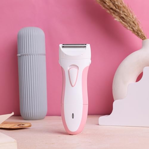 Image of Concepta Trimmer for Women Private Part - Rechargeable Double Razor Shaver - For Underarms, Bikini Line, Hands, and Legs - Battery Powered Trimmer for Women